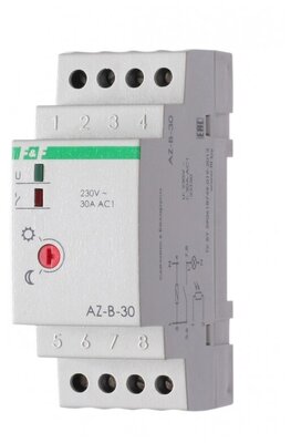 Фотореле F&F AZ-B-30, с выносным герметичным фотодатчиком, EA01.001.012