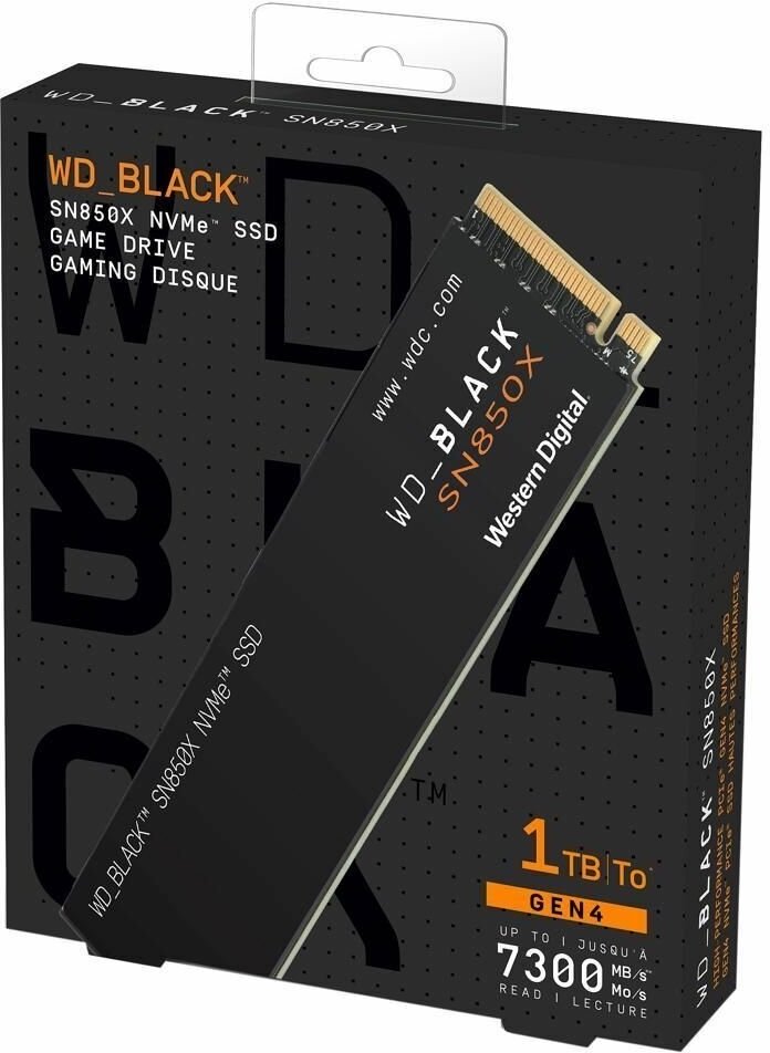 Накопитель SSD WD 1TB Black (WDS100T2X0E) - фото №5