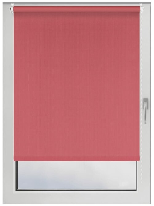 Штора рулонная Shantung, 80х160 см, цвет розовый Prakto 7113080 .