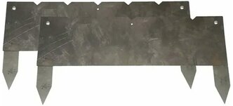 Мангал складной походный (2 стойки) "Следопыт", 500х250 мм, толщина 0,8 мм, без шампуров
