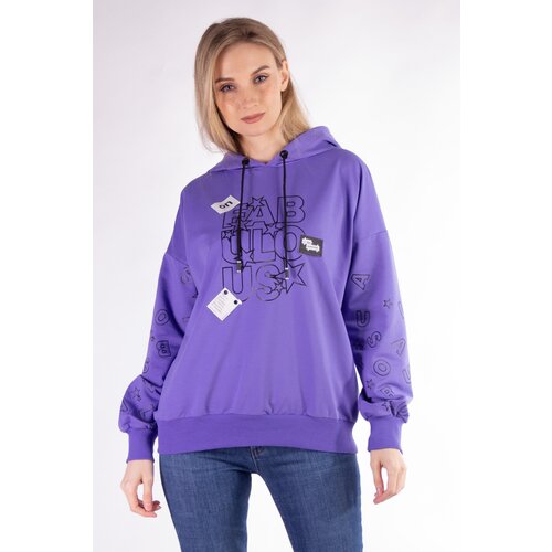 фото Худи pakkoo, размер s, фиолетовый