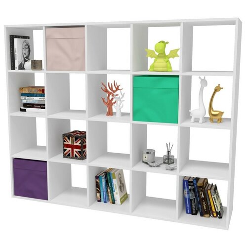 Стеллаж Кубо СИ-45 Белый