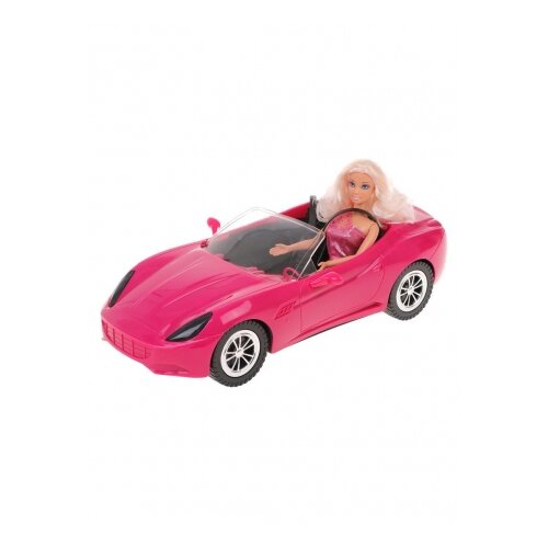 Кукла Defa Lucy В автомобиле 28 см 8228 pink розовый