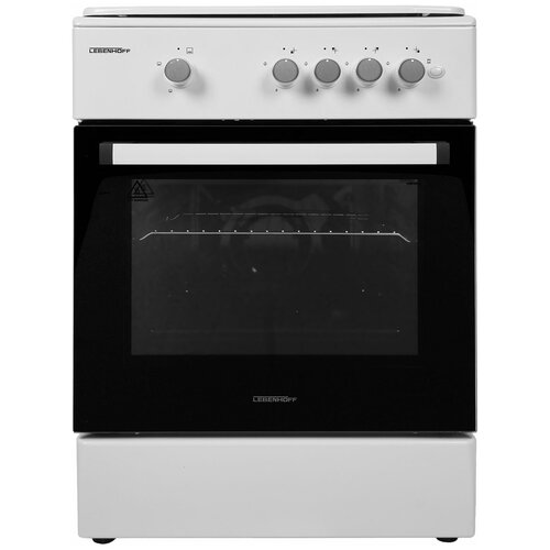 Газовая плита LebenHoff T6401G-03 60х60 белая 60 см электроподжиг конфорок подсветка духовки 2441900₽