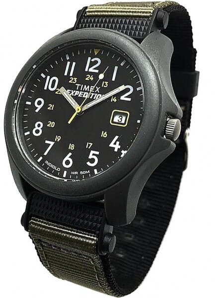 Наручные часы TIMEX Expedition T42571, черный, серый
