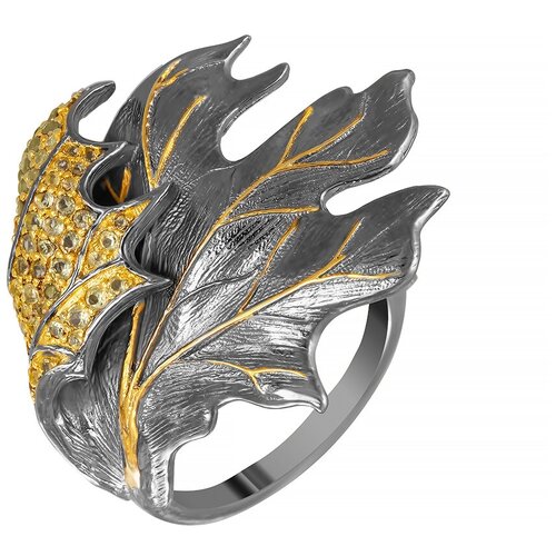 фото Element47 кольцо из серебра 925 пробы с перидотами yr01009_ko_pd_bj, размер 18