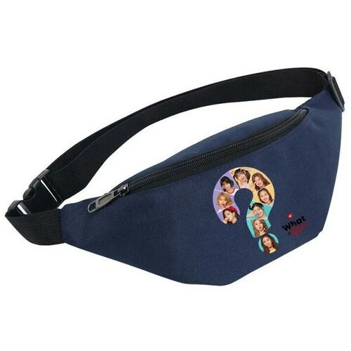 фото Сумка поясная noname, синий