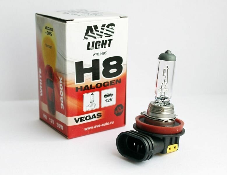 Лампа Галогенная Avs Vegas H8 35W 12V AVS арт. A78149S