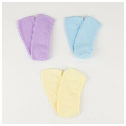 фото Женские носки minaku укороченные, размер 23, мультиколор