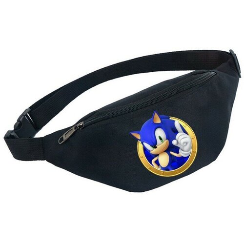 фото Сумка поясная noname, черный