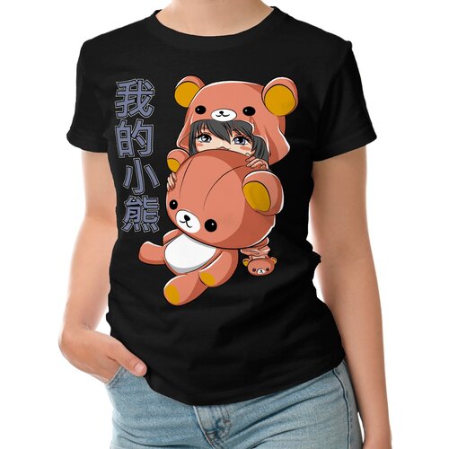 фото Футболка roly, размер s, черный