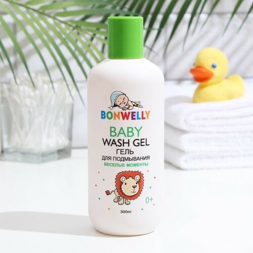 Гель для подмывания Bonwelly, Веселые моменты, 300 мл гель для подмывания bonwelly gel for washing funny moments 300 мл