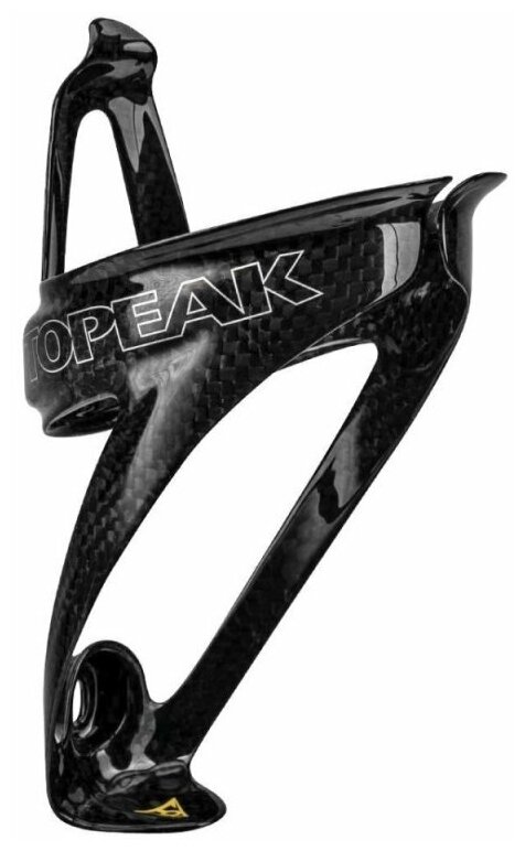 TOPEAK Флягодержатель TOPEAK SHUTTLE CAGE CARBON TOPEAK LOGO