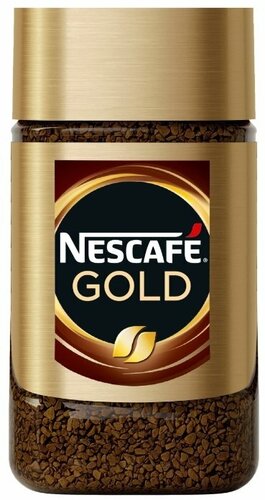 Кофе растворимый сублимированный ТМ Nescafe Gold (Нескафе Голд), 47.5г ...