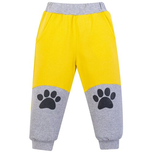 фото Костюм детский 746/1, утенок, рост 110 см, желтый_меланж_собака