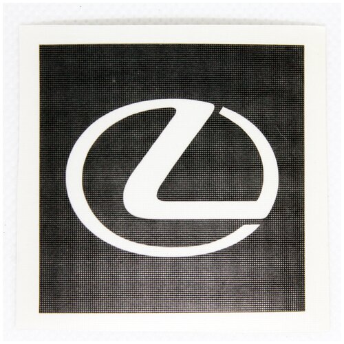 Трафарет наклейка Лексус 50х50мм на монтажной плёнке Lexus