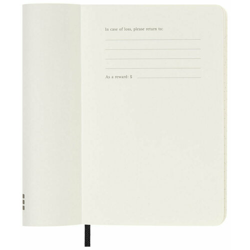 Ежедневник Moleskine Classic Soft 400стр, Pocket, черный