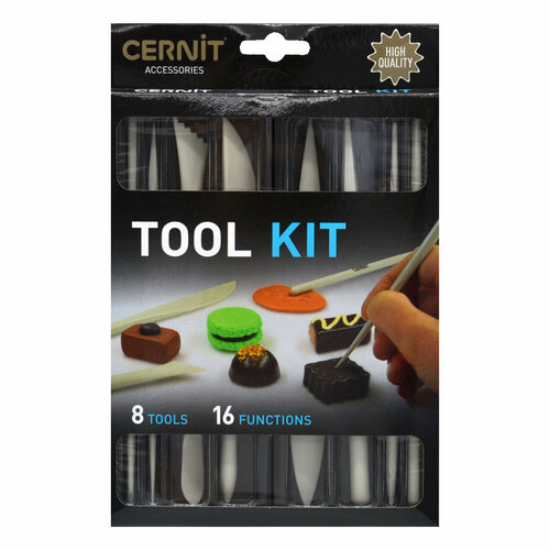 Cernit CE906 Набор инструментов для пластики 8 шт Cernit