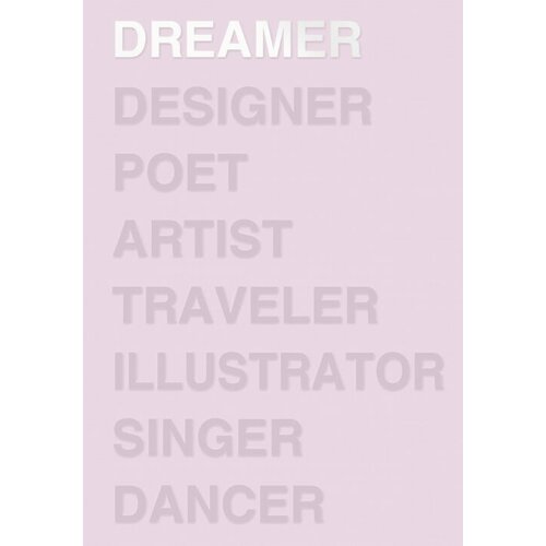 фото Ежедневник dreamer (розовый). а5, твердый переплет, блинтовое тиснение, полусупер, 224 стр.