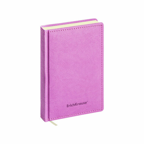 Ежедневник А6+ недатированный ErichKrause® Corolla, цвет: лиловый, тонированная бумага 47939