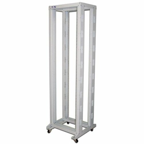 Стойка двухрамная Lanmaster TWT-RACK2-47U-6x10 47U, 600x1000, серая серверная стойка twt twt rack2 42u 6x10