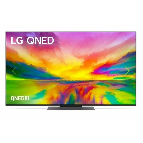 55 Телевизор LG 55QNED816QA 2022 QNED, HDR RU, титановый метеорит телевизор lg 55qned816qa