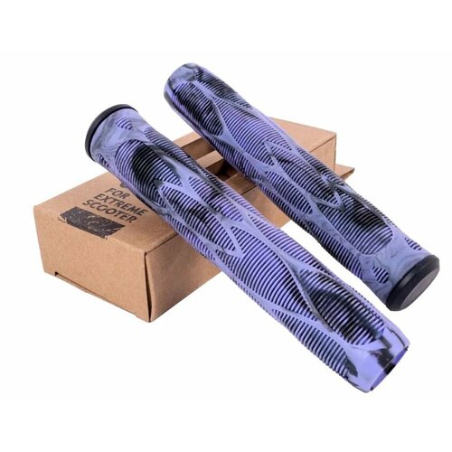 Грипсы 2шт с барендами Voodoo 165 mm purple