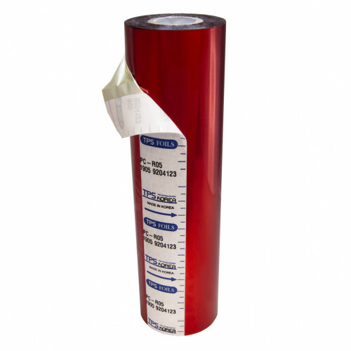 Фольга для тиснения на ламинаторе (210 х 120) Красный