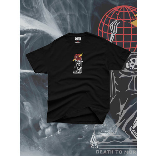 Футболка Death to Mortals, размер L, черный