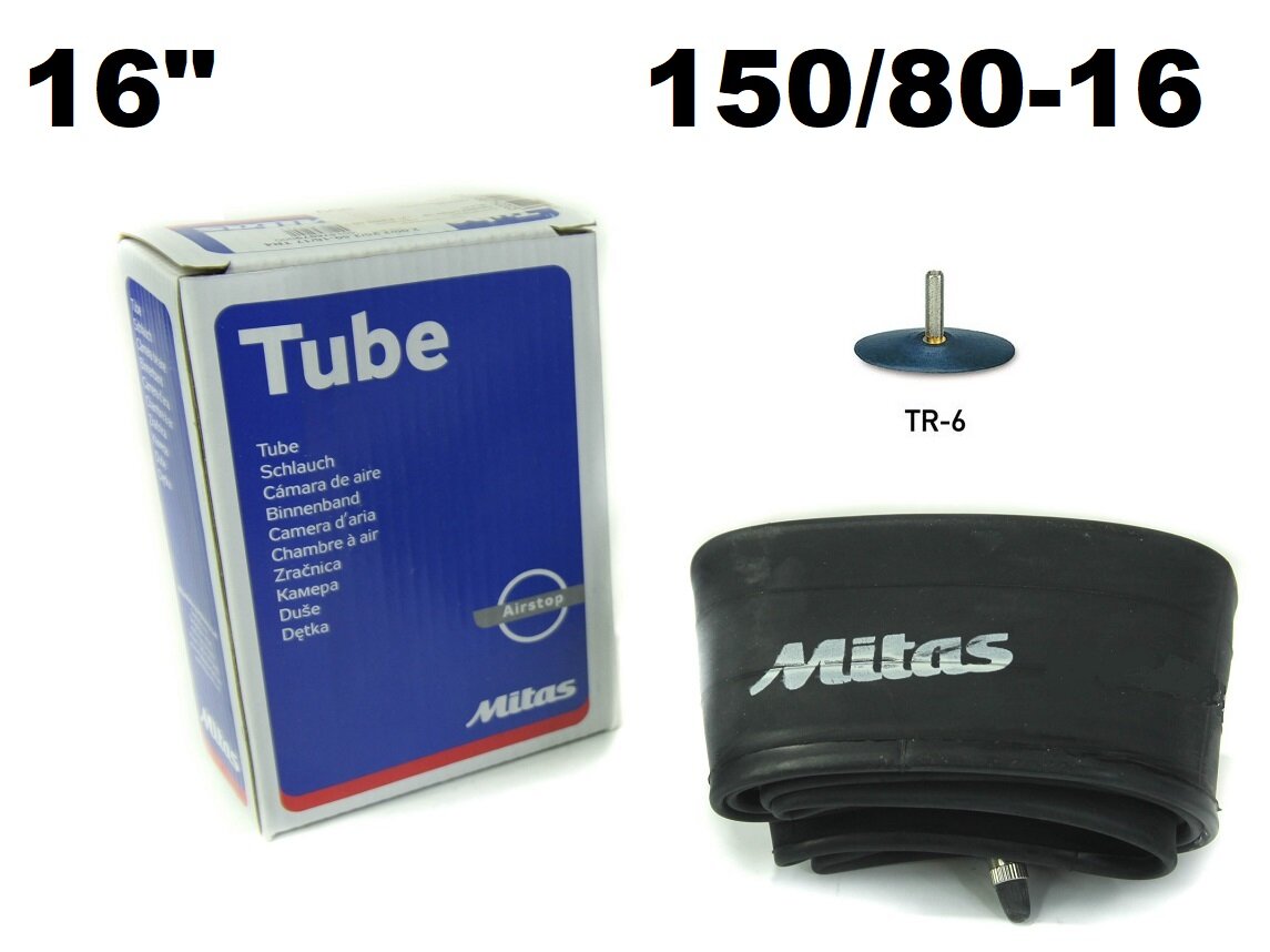 Мотокамера Mitas Airstop 150/80-16 TR6