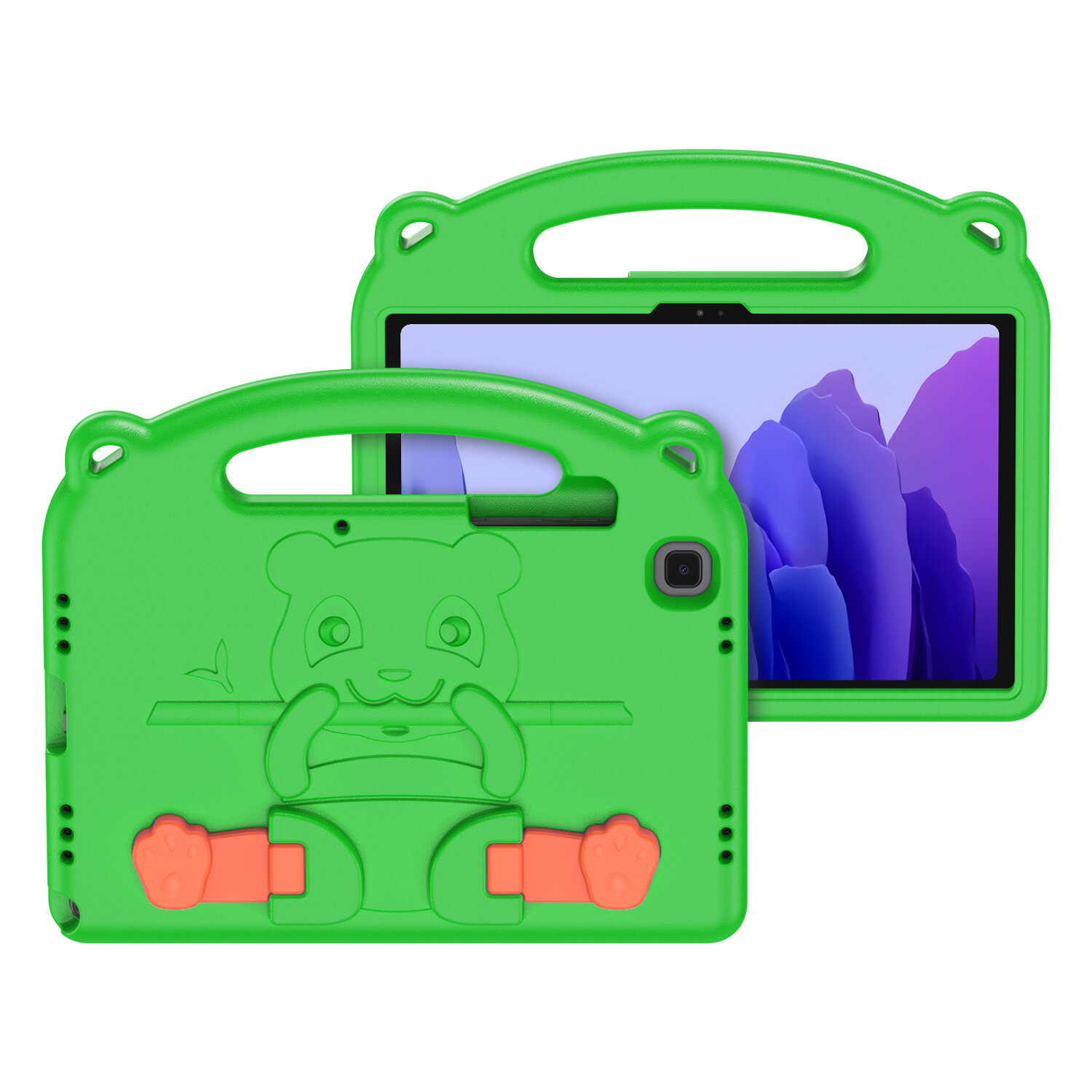 Детский чехол для Samsung TAB A7 (2020) 10.4" Dux Ducis Panda зеленый