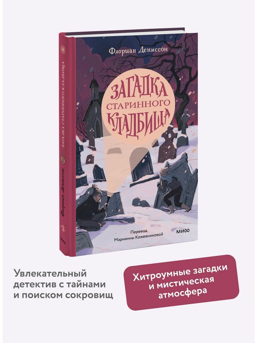 Загадка старинного кладбища (Флориан Дениссон, Марианна Кожевникова, переводчик, Юлия Широнина, иллюстратор) - фото №8