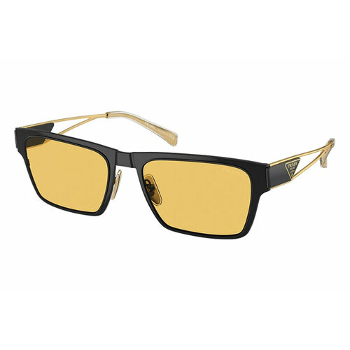 Солнцезащитные очки Prada, желтый prada солнцезащитные очки prada pr 58ws 1ab5z1 black [pr 58ws 1ab5z1]