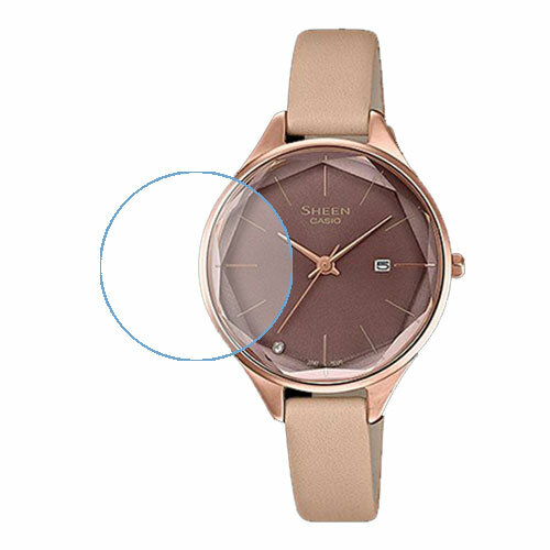 Скрин Мобайл защитный экран для часов Casio SHE-4062PGL-5A из нано стекло 9H