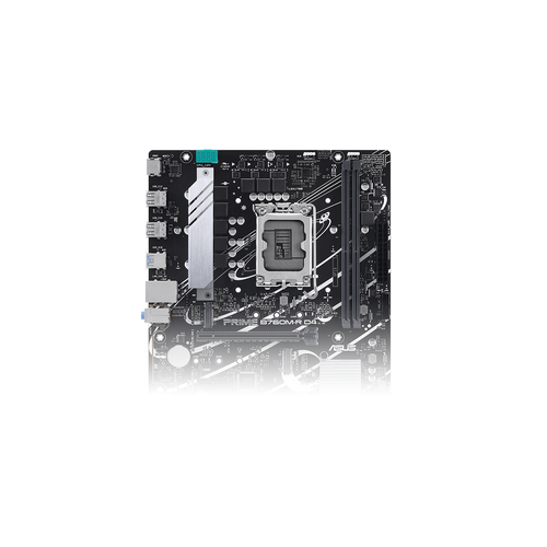 Материнская плата ASUS LGA1700 B760 2DDR4 HDMI 4xSATA3 RAID M2 Audio Gb LAN USB 32 USB 20 mATX 90MB1HA0-M0EAY0 PRIME B760M-R D4 9990₽