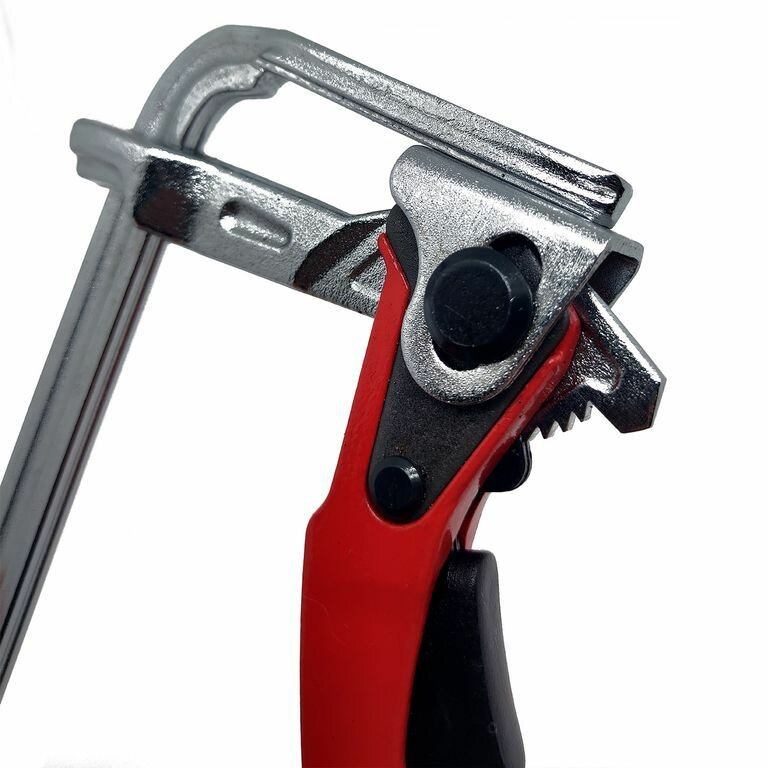 Струбцины Струбцина для установки в паз с храповым механизмом 140х60мм