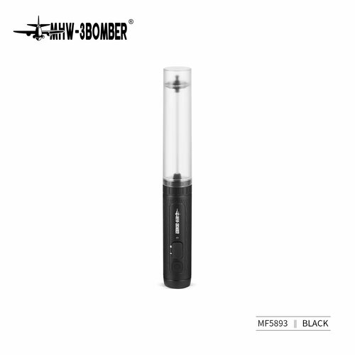 MHW-3BOMBER Перезаряжаемый ручной капучинатор, Черный