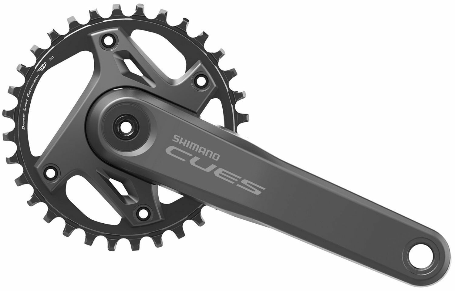 Shimano CUES U6000, скорость 1x10, переключение SL-R/RD (с окном), кассета LG300-48/50T, цепь LG500-120L, рукоятка 170MM-40T с кареткой (набор из 6 шт.) — фото 1