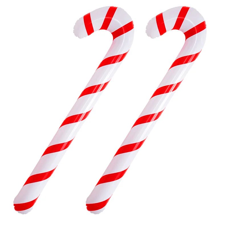 Надувные рождественские тростниковые шарики Xunyihappy 90 см 2pcs