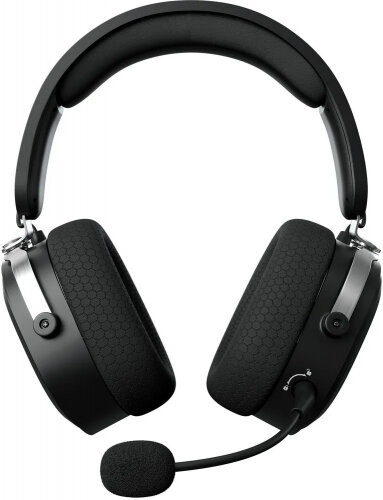 Наушники с микрофоном Gmng GG-HS405W черный/черный мониторные BT/Radio/3.5mm оголовье (1899873)