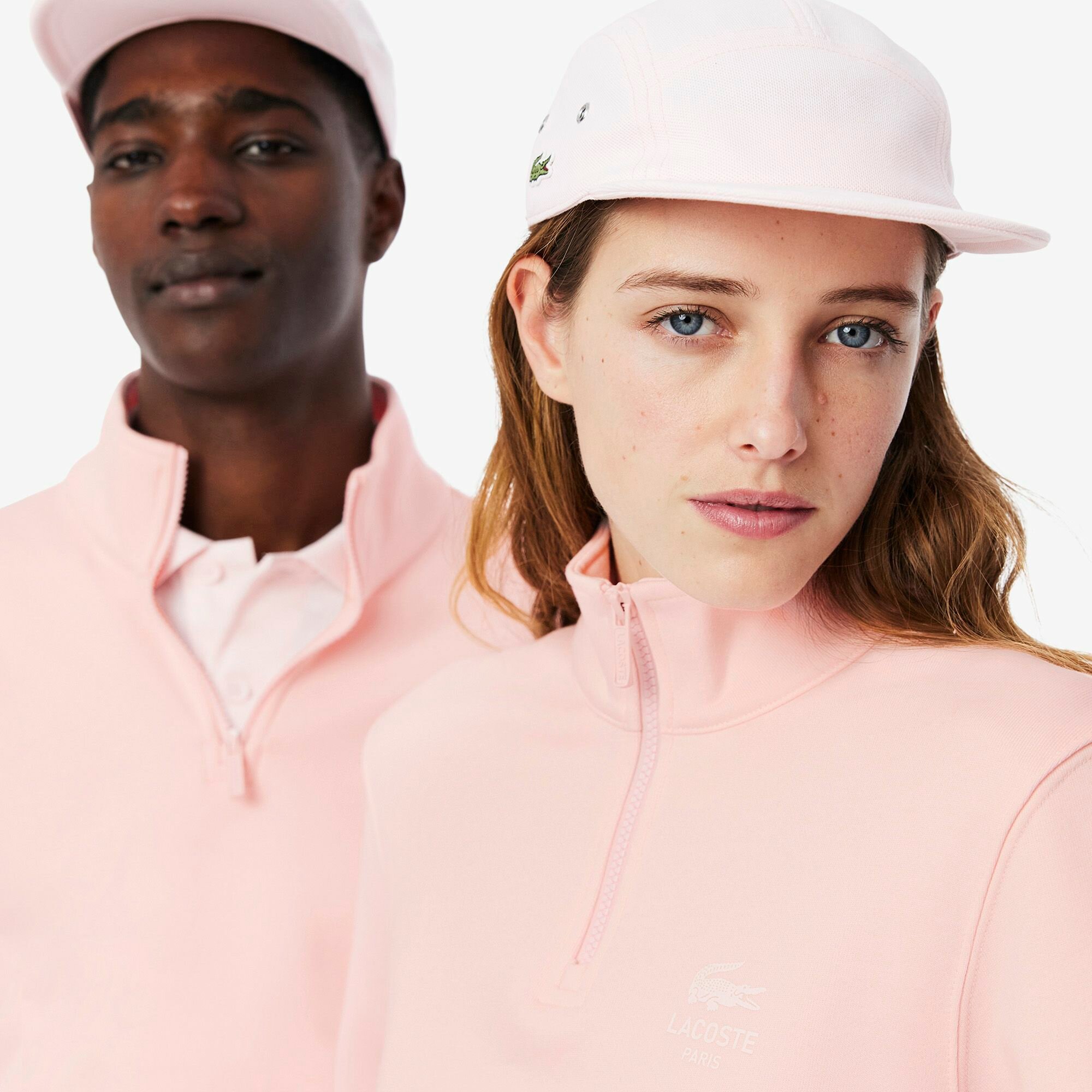 Толстовка спортивная LACOSTE, размер TM, , розовый — фото 1
