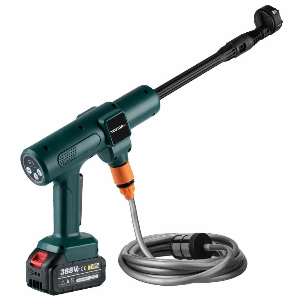Мойка высокого давления Yofidra (2 аккумулятора) — фото 1