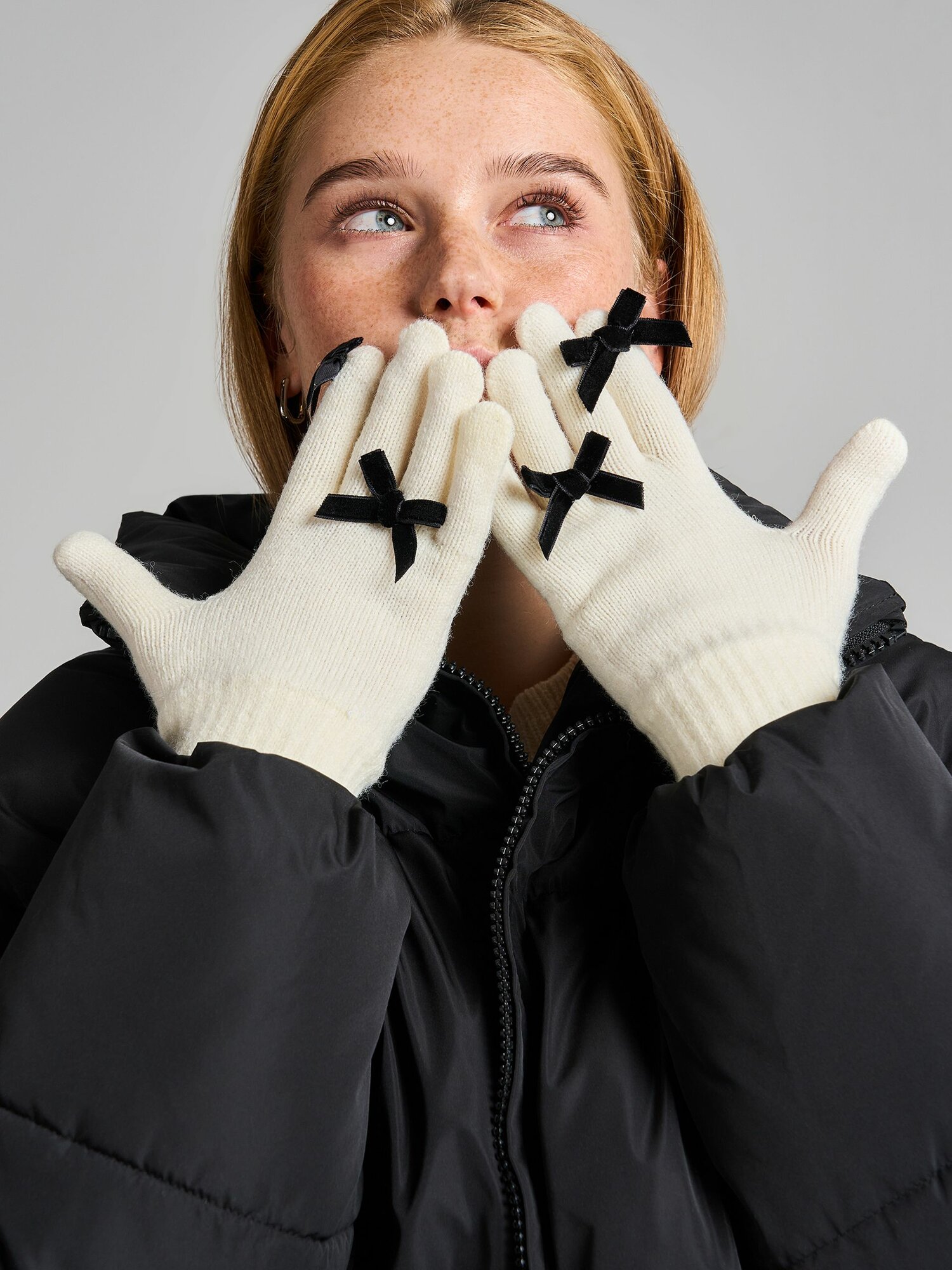 Перчатки ТВОЕ для женщин размер 17-19 белый