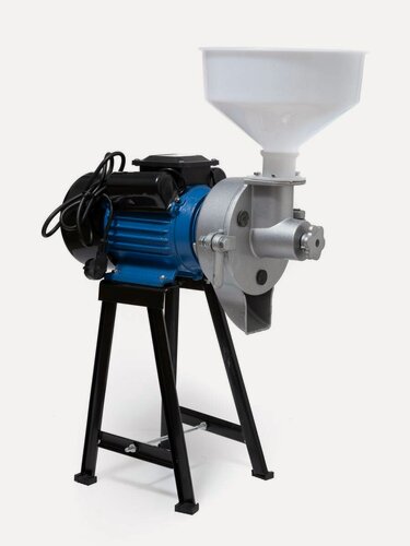 Изображение товара Электрическая мукомолка AKITAJP ML-MA (2200 Ватт) каменные жернова мельница для помола зерна в муку, зерновых, кофе, специй