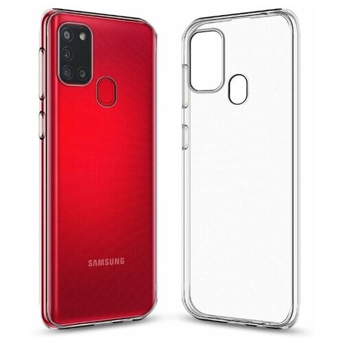 фото Чехол для samsung galaxy a21s / чехол на самсунг галакси a21s прозрачный oem