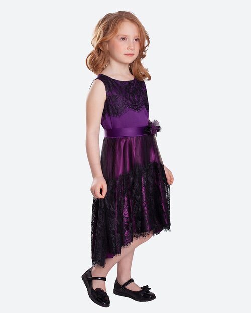 Платье Стильные Непоседы, размер 32-128, фиолетовый