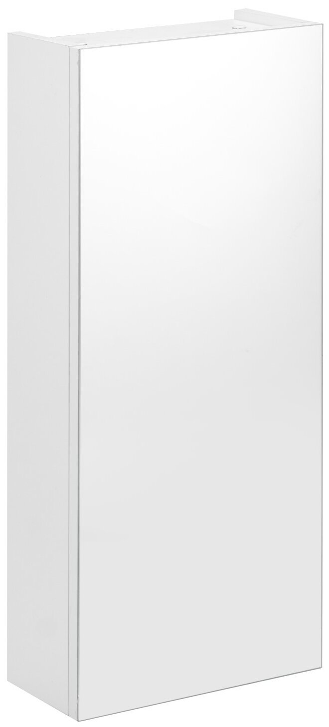 Шкаф-зеркало для ванной Сима-ленд Аврора, (ШхГхВ): 30х15х70 см, белый - фотография № 1