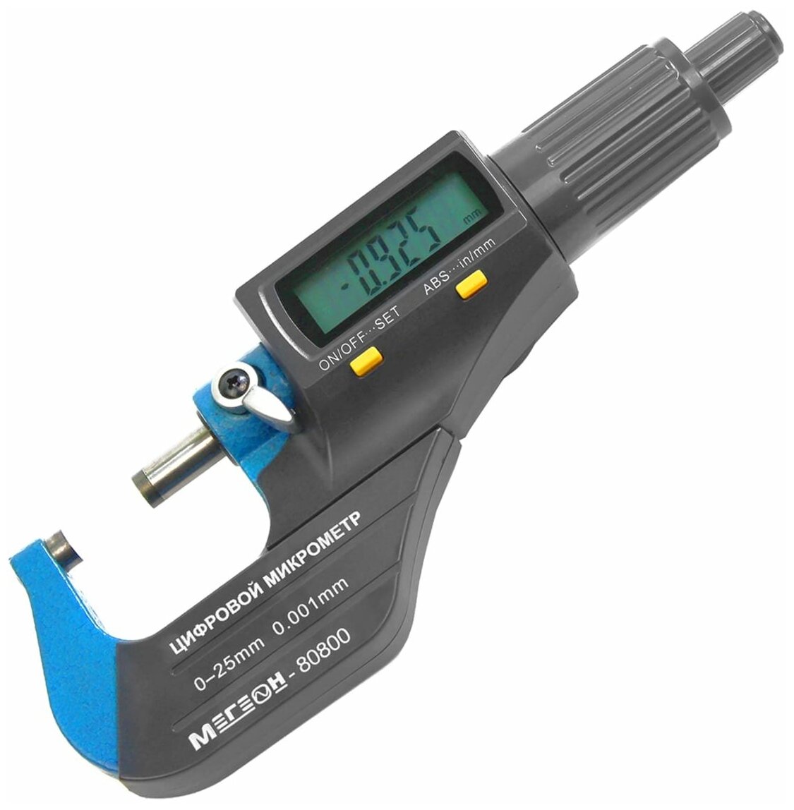 Микрометр МЕГЕОН 80800 серый/синий с поверкой — купить в интернет ...