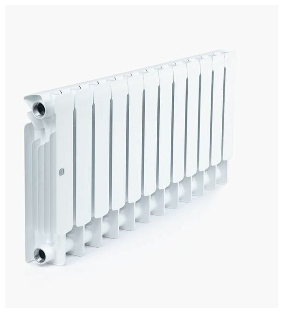 Радиатор биметаллический RIFAR BASE Ventil 350 х 12 секций подключение нижнее (левое)(BASE Ventil VL) (R35012НПЛ) Rifar