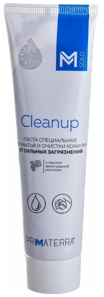 Паста для очистки кожи рук от сильных загрязнений TM Primaterra M Solo CleanUp